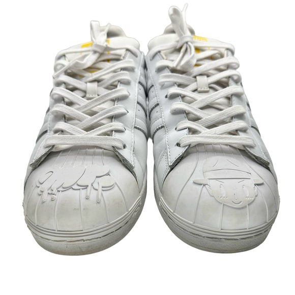adidas x Pharrell Williams | Men | Classic Superstar Casual Shoes | 11 - Picture 3 of 15